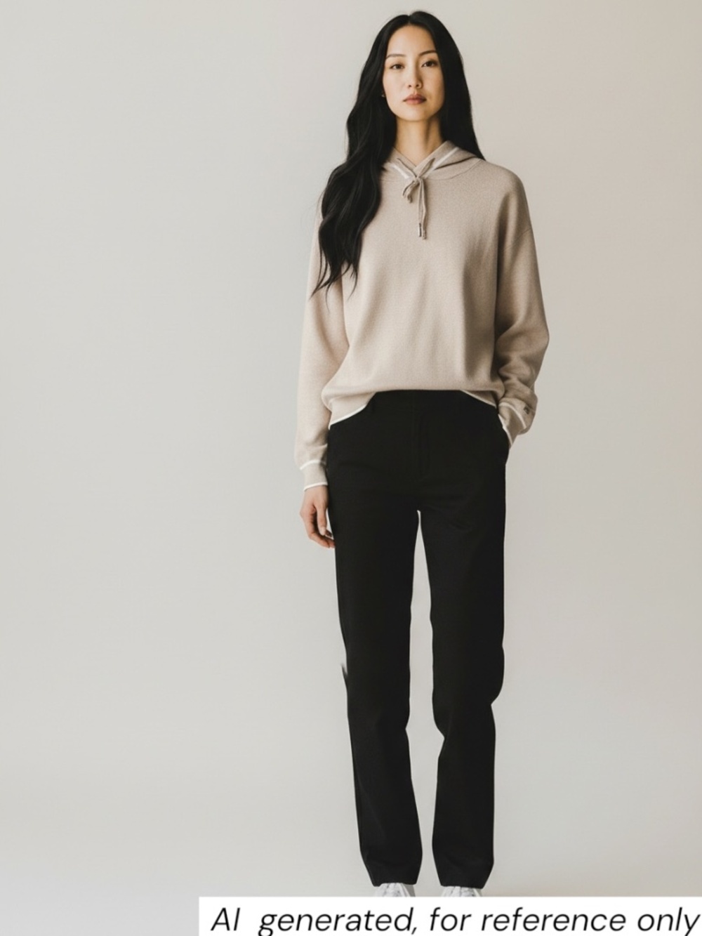 #055 - SOIA & KYO - LEILA SWEATER HOODIE // PTP - 20 / L - 24.5